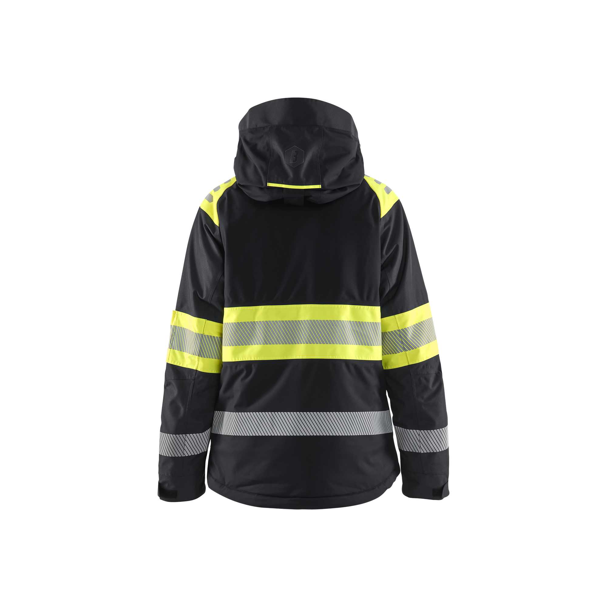 BLAKLADER 44701977 Women’s Hi Vis Winter Jacket Hi Vis Reflective Work Jacket WOMEN - Waterproof